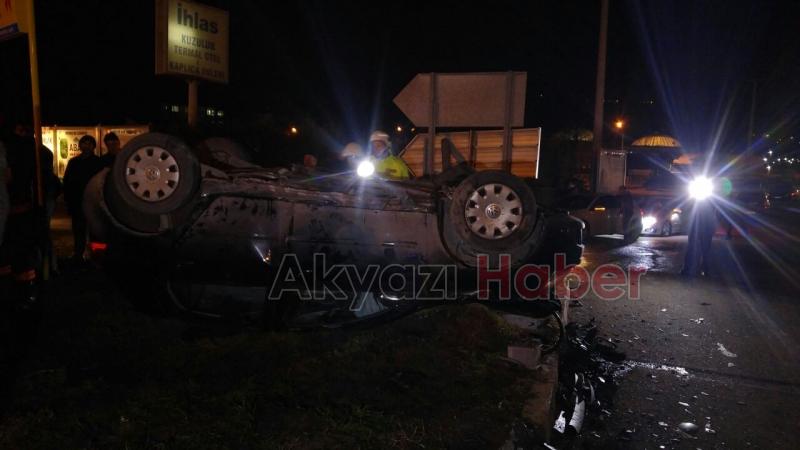 Kuzulukda trafik kazası meydana geldi