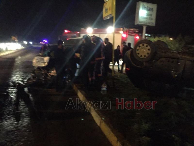 Kuzulukda trafik kazası meydana geldi