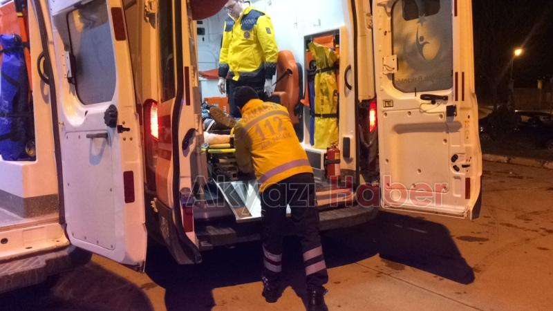 Kuzulukda trafik kazası meydana geldi