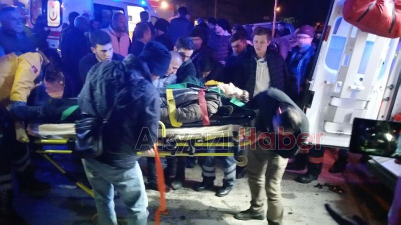 Kuzulukda trafik kazası meydana geldi