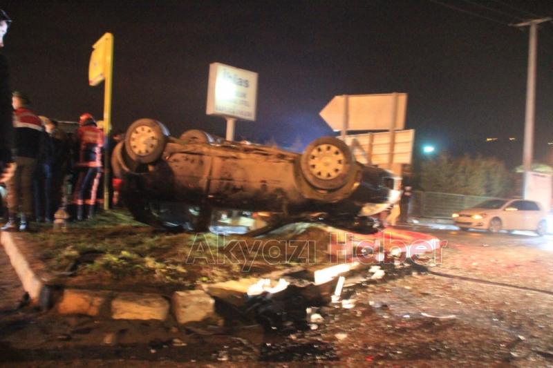 Kuzulukda trafik kazası meydana geldi