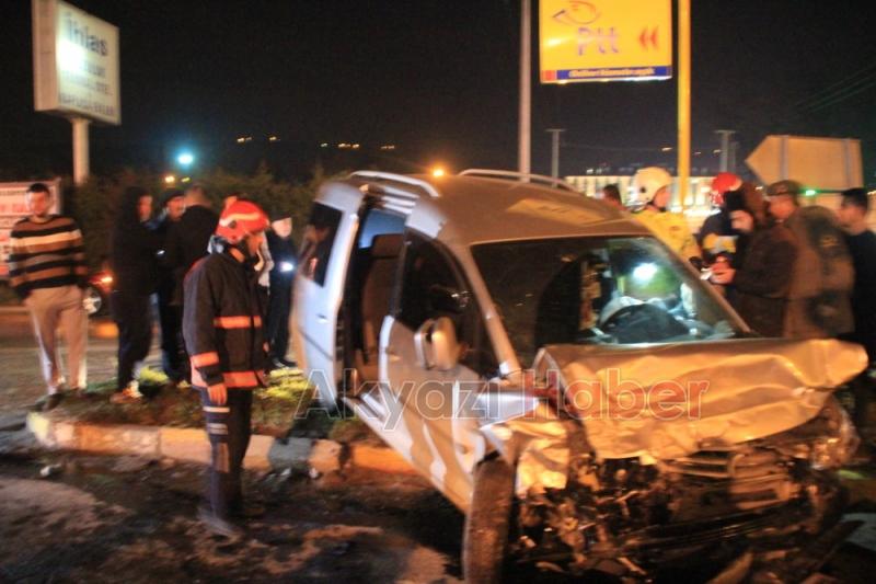 Kuzulukda trafik kazası meydana geldi