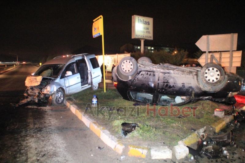 Kuzulukda trafik kazası meydana geldi