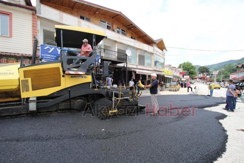 Kuzulukta Asfalt Çalışmaları Hızla Devam Ediyor