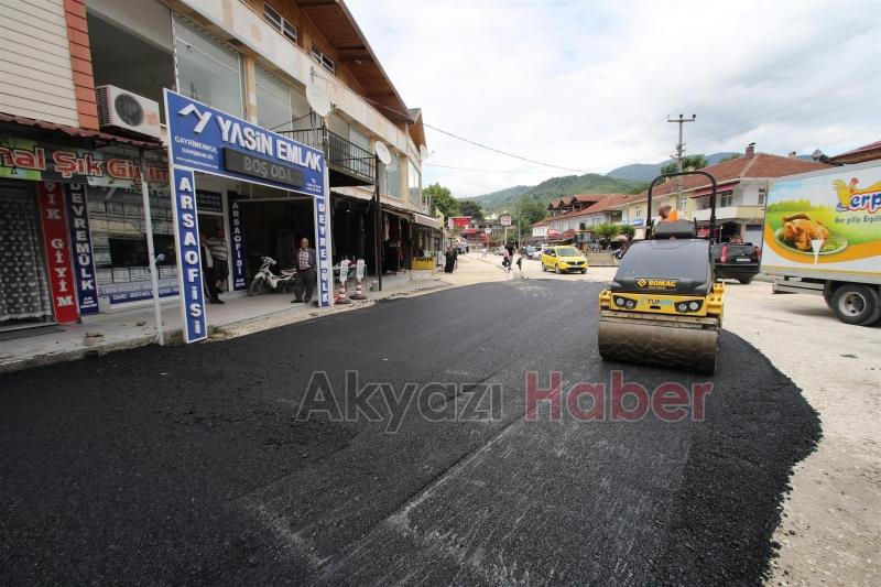 Kuzulukta Asfalt Çalışmaları Hızla Devam Ediyor