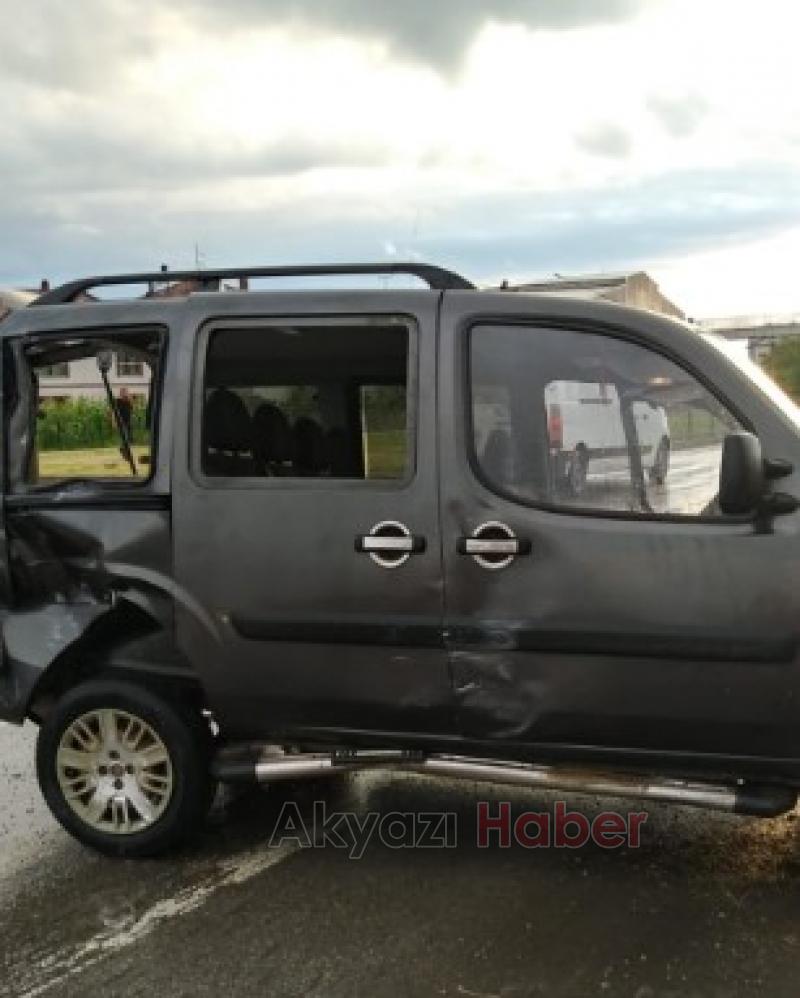 Kuzulukta Bozuk trafik ışıkları kazaya neden oluyor