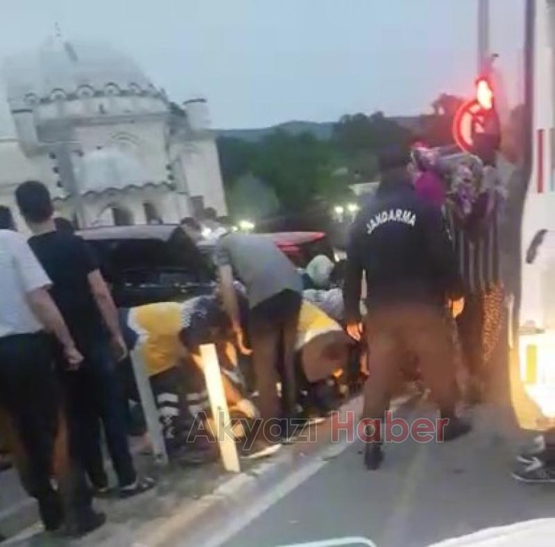 Kuzulukta can pazarı Tır otomobili biçti