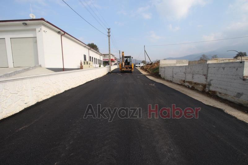 KUZULUK’TA SICAK ASFALT SERİMİ