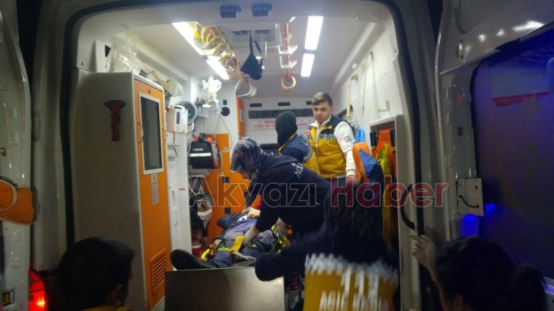 D140 Karayolunda Feci Kaza