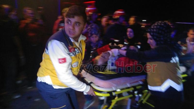 D140 Karayolunda Feci Kaza