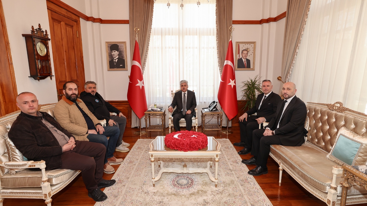 Lastik-İş Sendikası'ndan Vali Doğan'a ziyaret