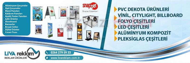 Liva Reklam Ürünleri Sakarya’da Hizmetinizde