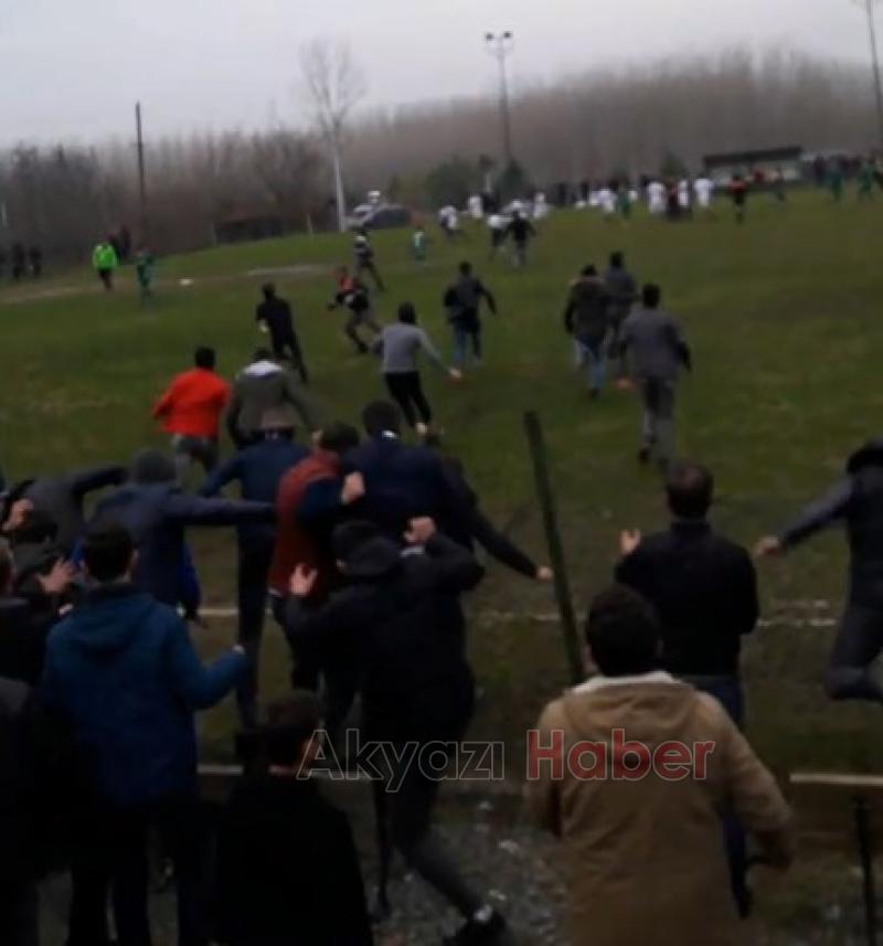 Maç Sonrası Yumruklar Konuştu 2 Kişi Hastanelik Oldu 