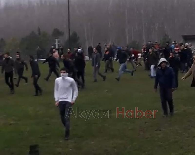 Maç Sonrası Yumruklar Konuştu 2 Kişi Hastanelik Oldu 