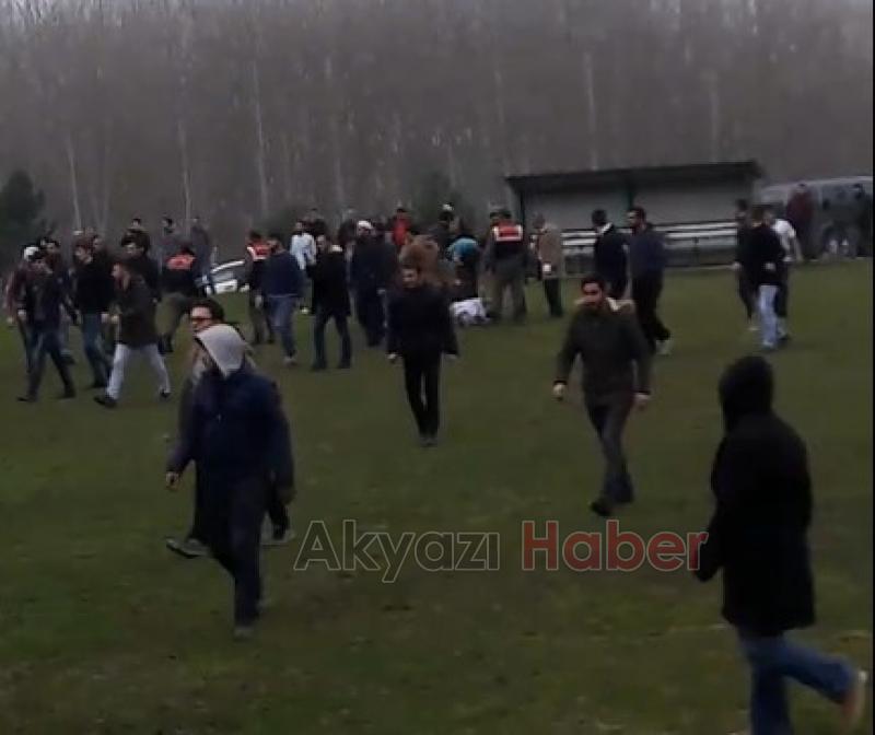 Maç Sonrası Yumruklar Konuştu 2 Kişi Hastanelik Oldu 