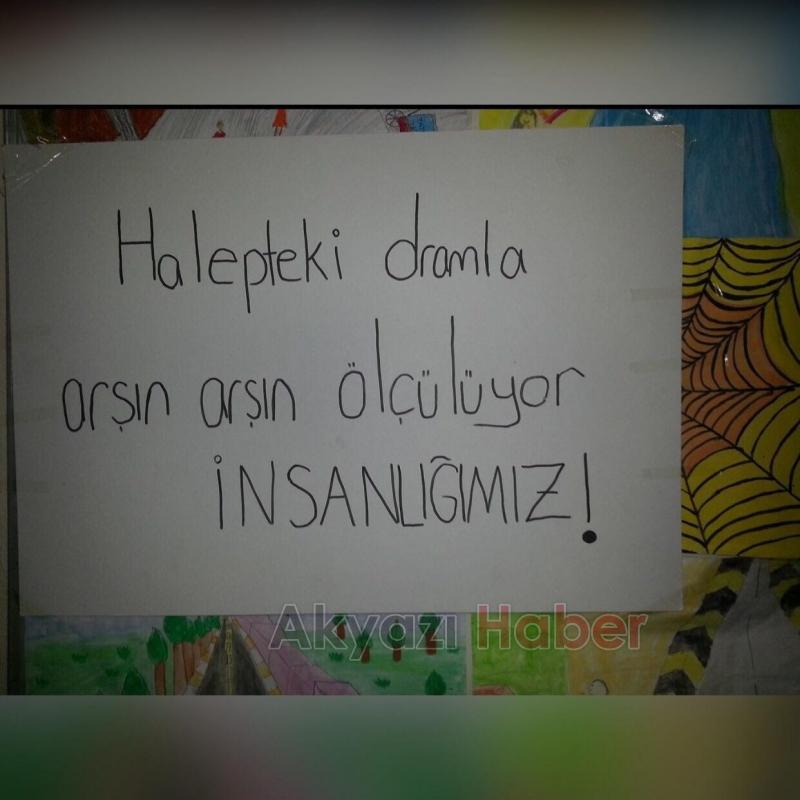 Madanoğlu Ortaokulu Halep İçin Kermes Düzenledi
