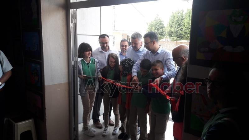 Madanoğlu Ortaokulu öğrencilerinden  yılsonu sergisi