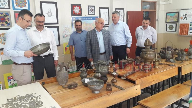 Madanoğlu Ortaokulu öğrencilerinden  yılsonu sergisi