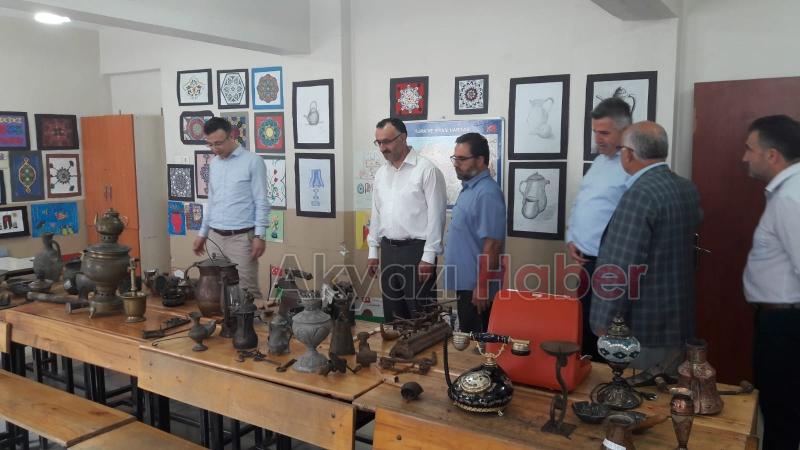 Madanoğlu Ortaokulu öğrencilerinden  yılsonu sergisi