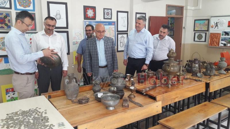 Madanoğlu Ortaokulu öğrencilerinden  yılsonu sergisi