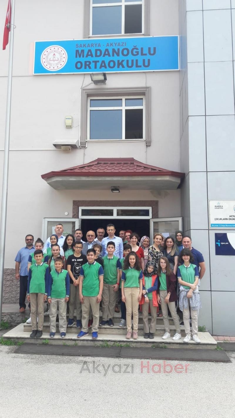 Madanoğlu Ortaokulu öğrencilerinden  yılsonu sergisi