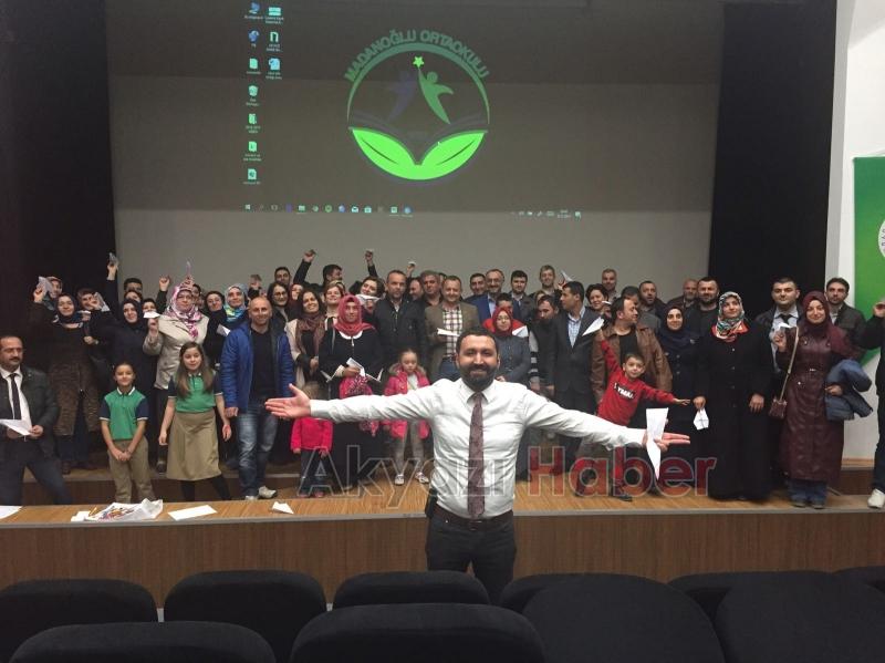 MADANOĞLU ORTAOKULUNDA SEMİNER DÜZENLENDİ