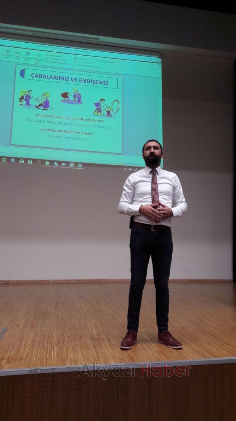 MADANOĞLU ORTAOKULUNDA SEMİNER DÜZENLENDİ