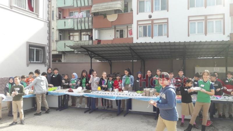 MADANOĞLU ORTAOKULUNDAN ELAZIĞA DESTEK KERMESİ