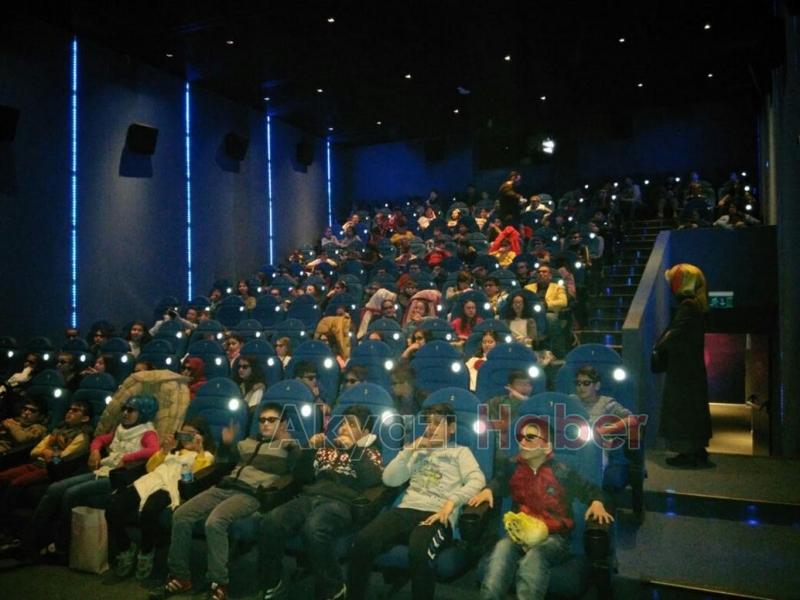Madanoğlu Ortaokulundan Öğrencilerine Sinema Etkinliği