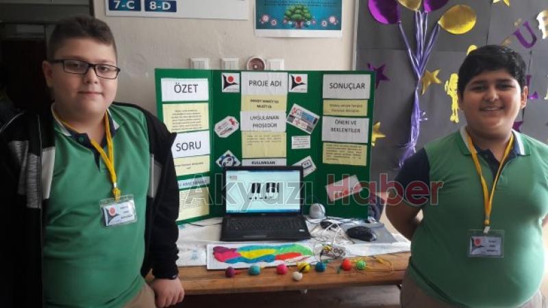 Madanoğlu Ortaokulundan TÜBİTAK Bilim Sergisi ve Görsel Sanatlar Sergisi