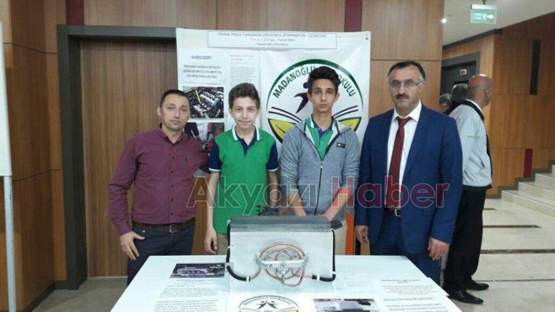 MADANOĞLU ORTAOKULUNUN BÜYÜK BAŞARISI