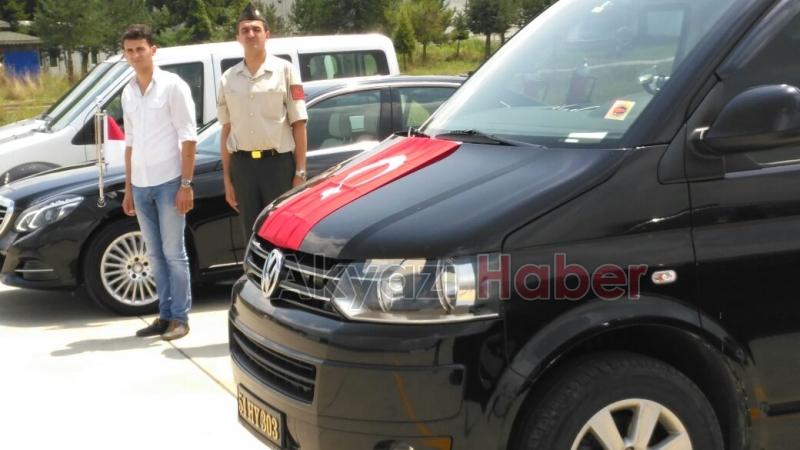 Makam Aracını Şehit Ailesine Tahsis Etti