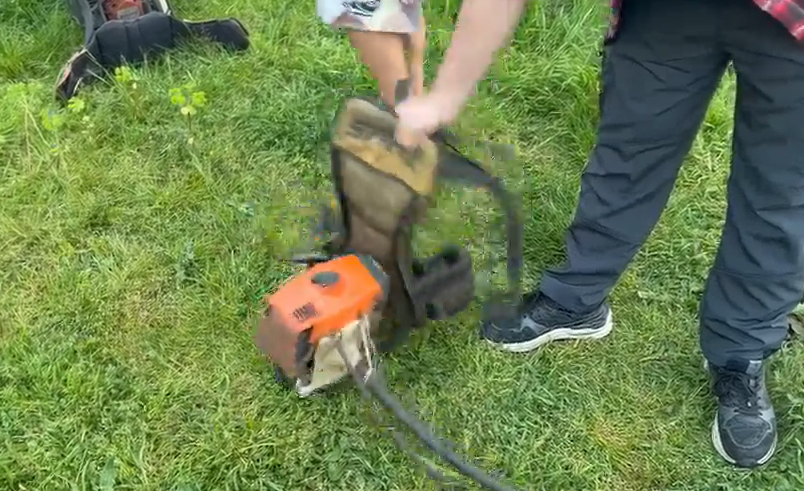 Makineyi çalıştırınca gözlerine inanamadı