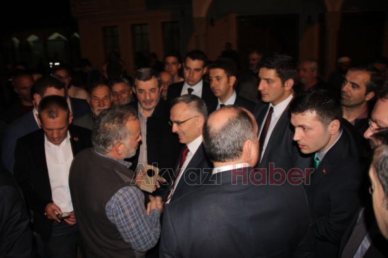 Maliye Bakanı Naci Ağbal Akyazı da 