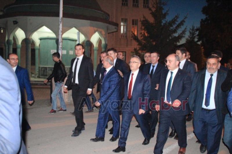 Maliye Bakanı Naci Ağbal Akyazı da 