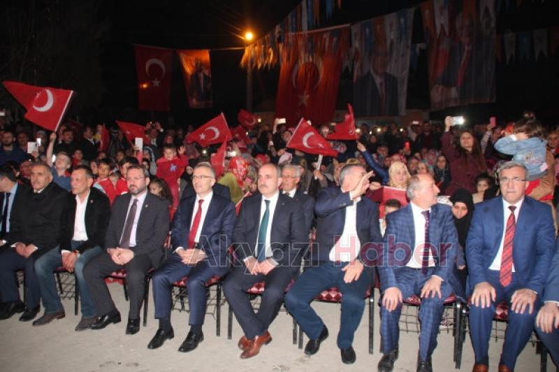 Maliye Bakanı Naci Ağbal Akyazı da 