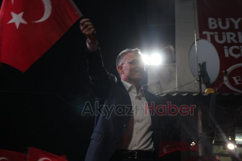 Maliye Bakanı Naci Ağbal Akyazı da 