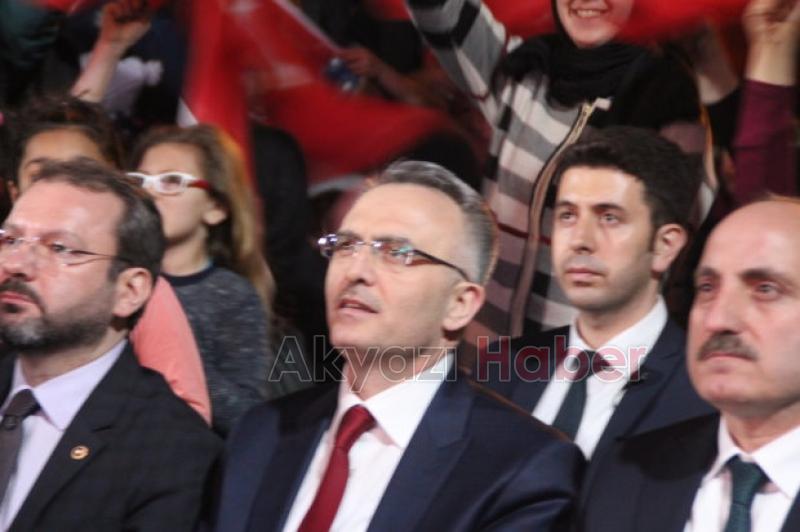 Maliye Bakanı Naci Ağbal Akyazı da 