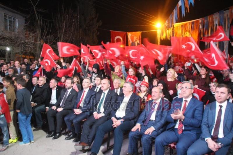 Maliye Bakanı Naci Ağbal Akyazı da 