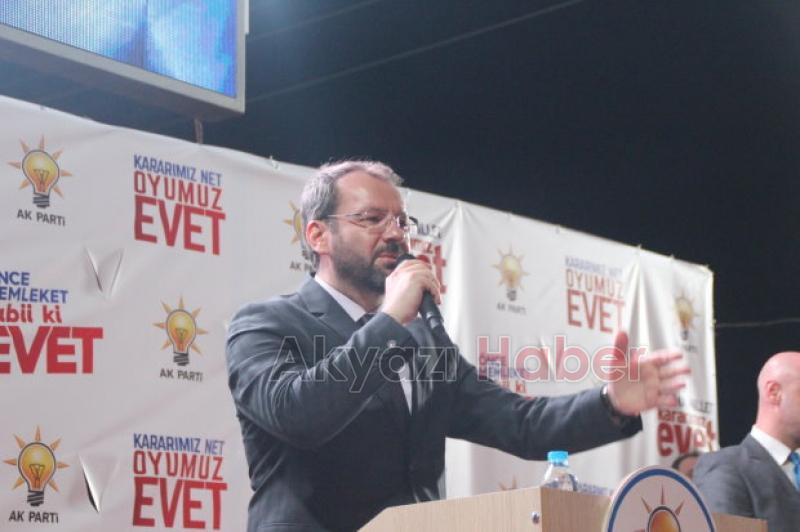 Maliye Bakanı Naci Ağbal Akyazı da 