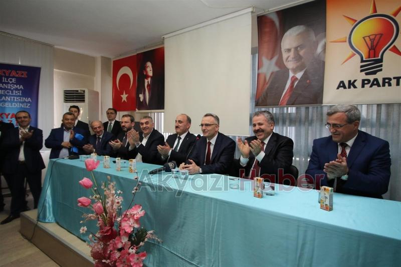Maliye Bakanı Naci Ağbal Akyazı da 