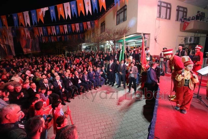 Maliye Bakanı Naci Ağbal Akyazı da 