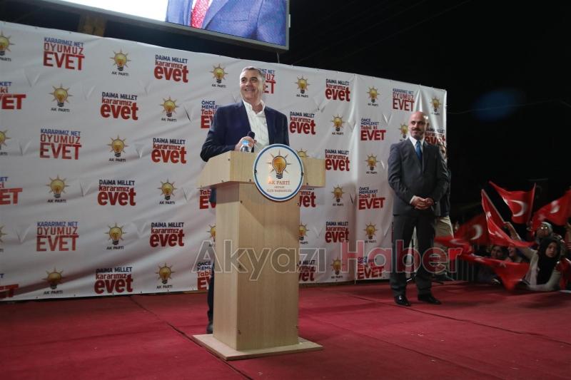 Maliye Bakanı Naci Ağbal Akyazı da 