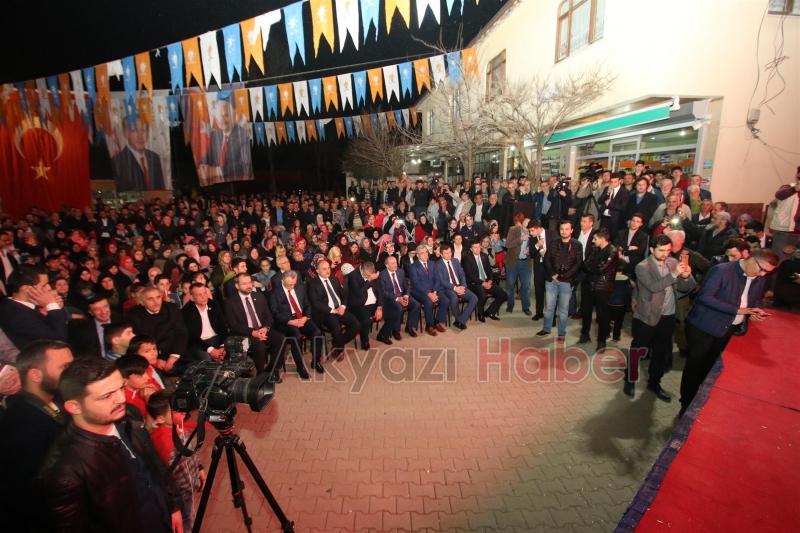 Maliye Bakanı Naci Ağbal Akyazı da 