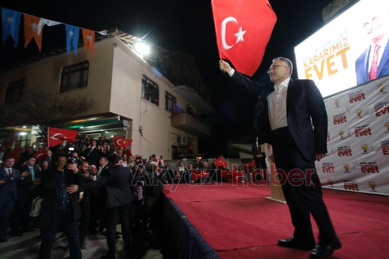 Maliye Bakanı Naci Ağbal Akyazı da 