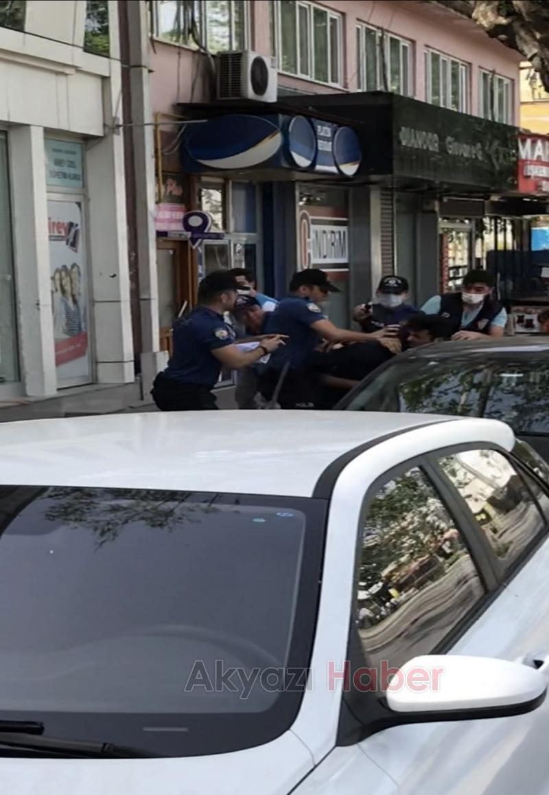 Maskesiz sokağa çıkıp polise mukavemette bulundular