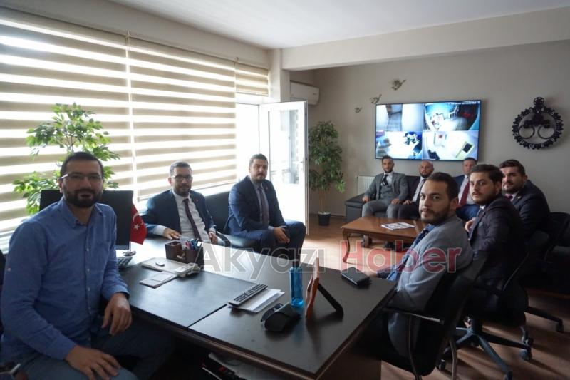 MBD Akyazılı Genel Başkanı Akyazı haberi Ziyaret Etti