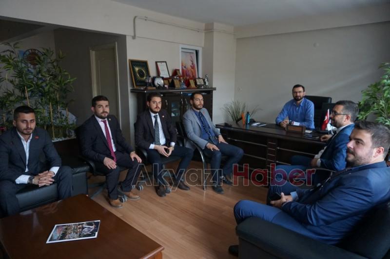 MBD Akyazılı Genel Başkanı Akyazı haberi Ziyaret Etti