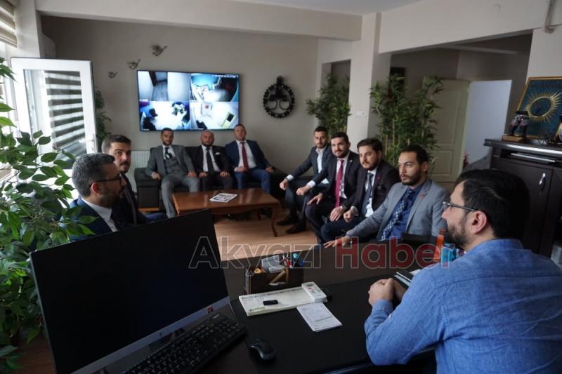 MBD Akyazılı Genel Başkanı Akyazı haberi Ziyaret Etti