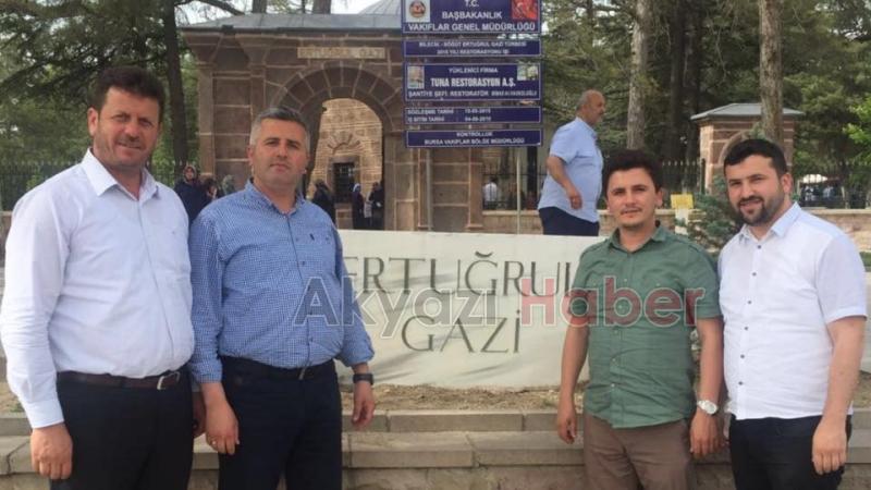 Meclis Üyeleri Ertuğrul Gazi Türbesini Ziyaret Ettiler